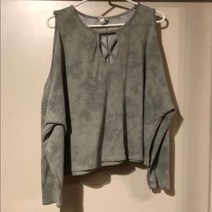 Cold Shoulder Sweater